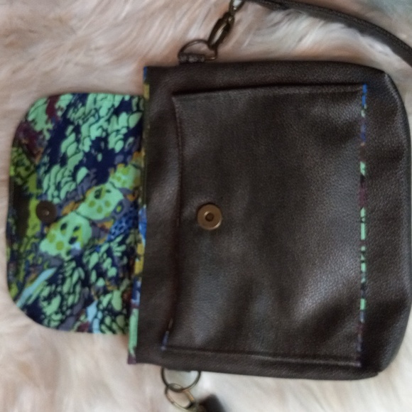 1 of a kind Handcrafted small shoulder bag - Picture 7 of 12